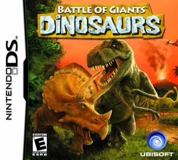 Battle of Giants - Dinosaurs (USA) (En,Fr,Es) box cover front